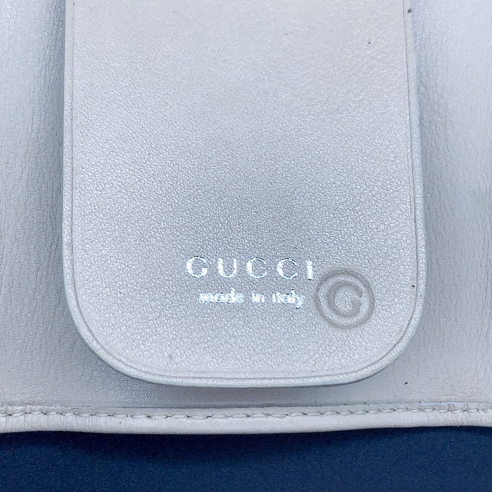 Gucci Cream Leather Key Holder - Picture 6 of 12